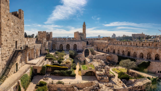 Israel Jerusalem Davidszitadelle