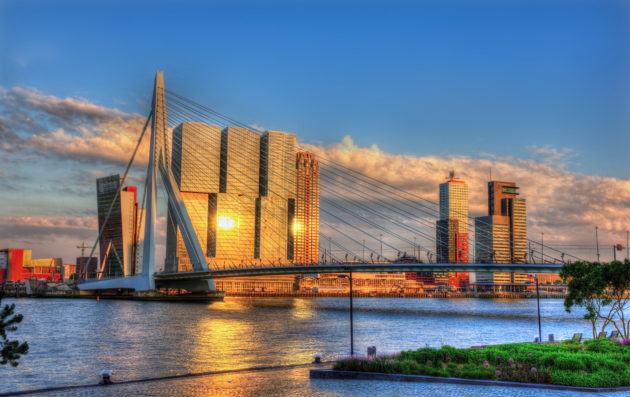 Niederlande Rotterdam Brücke