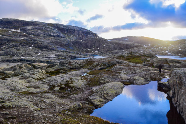 Norwegen Trolltunga Wanderwege