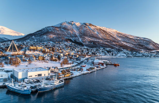 Norwegen Tromso Stadt