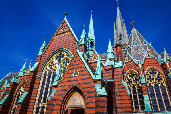 Schweden Göteborg Oscar Fredrik Kirche