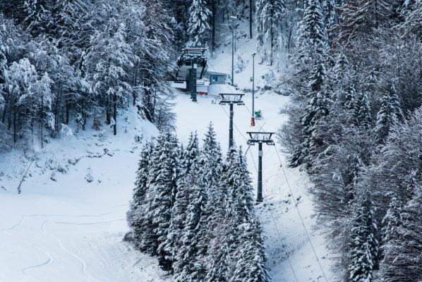 Slowenien Skigebiet Kranjska Gora
