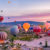 Türkei Kappadokien Heißluftballons Nationalpark Goreme