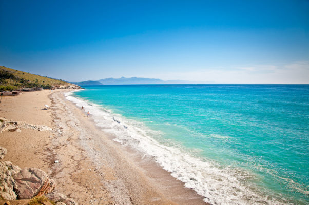 Albanien Lukova Beach