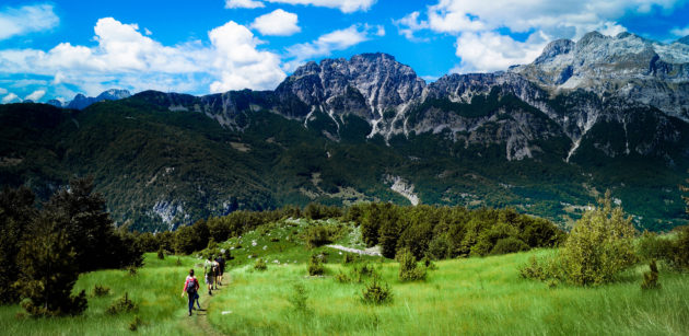 Albanien Shkoder Wandern