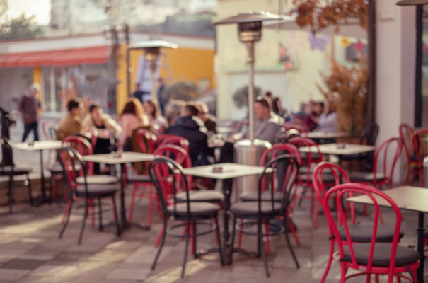 Albanien Tirana Cafe