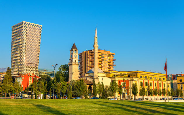 Albanien Tirana Ethem Bey Moschee
