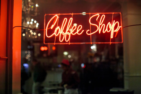 Amsterdam Coffeeshop Schild