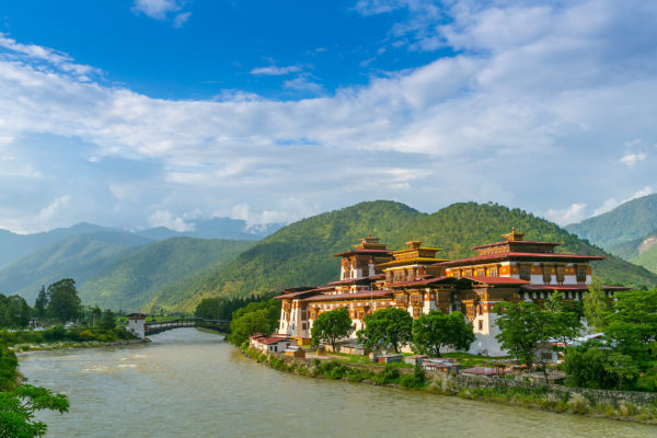 Bhutan Punakha Dzong Kloster