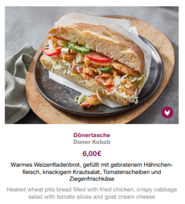 Eurowings Döner