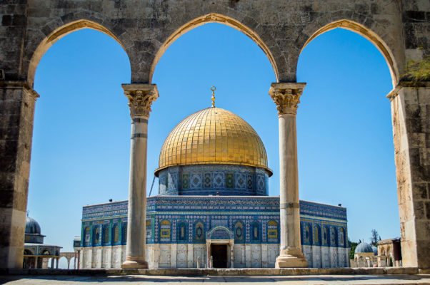 Irael Jerusalem Säulen