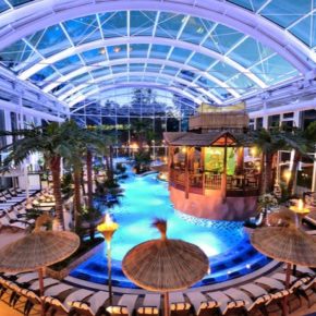 Wellnesstrip übers Wochenende: 2 Tage Eurotherme mit TOP 4* Superior Hotel mit Halbpension, Spa & Eintritt um 130€ Wellnesstrip übers Wochenende: 2 Tage Eurotherme mit TOP 4* Superior Hotel mit Halbpension, Spa & Eintritt um 130€