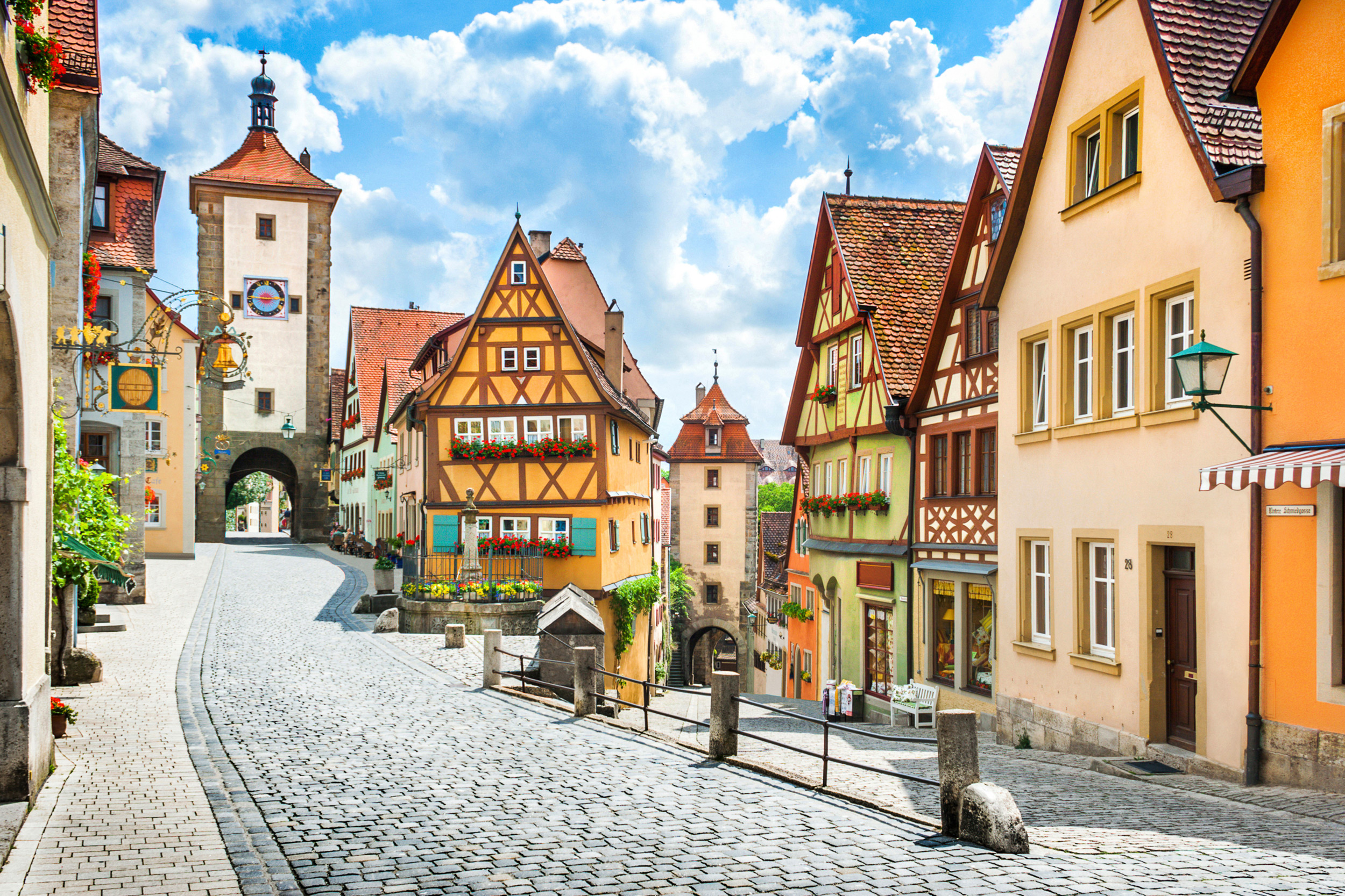 Frühstücken In Rothenburg Ob Der Tauber