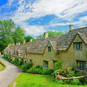 England Bibury Häuser