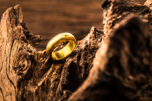 Herr der Ringe goldener Ring