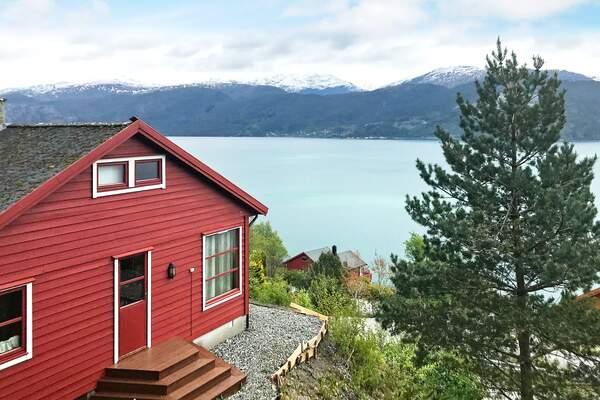 Norwegen Ferienhaus Norheimsund Aussicht