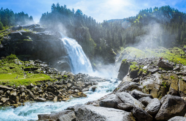 Österreich Salzburger Land Krimmler Wasserfälle