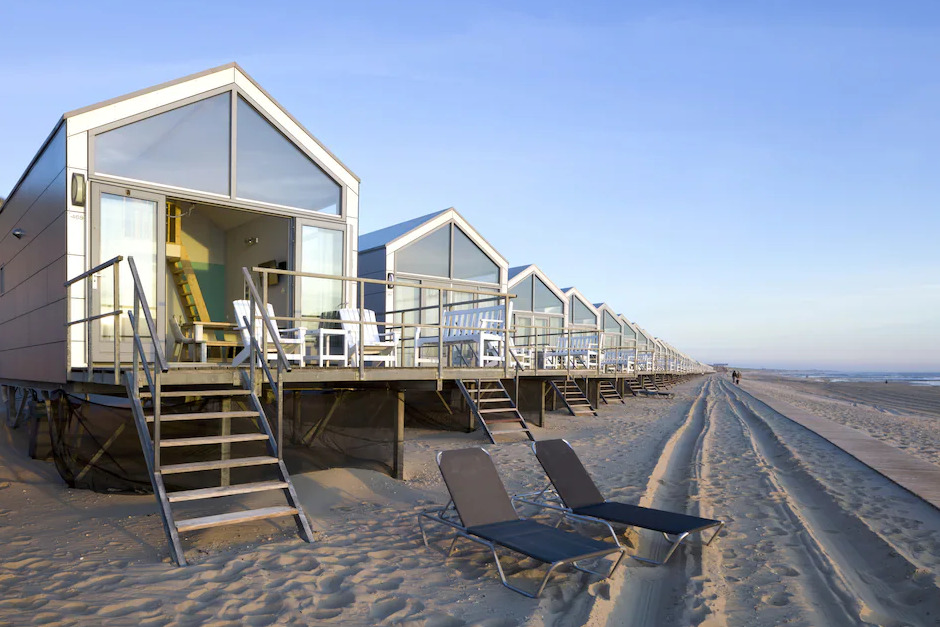 Strandhäuser des Ferienparks Julianadorp Strandhuisjes