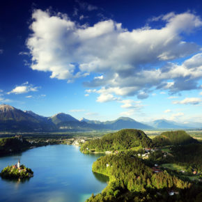 Slowenien Bleder See