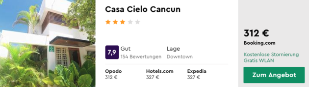 15 Tage Cancun Hotel