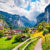 Schweiz Lauterbrunnen Staubbachfall