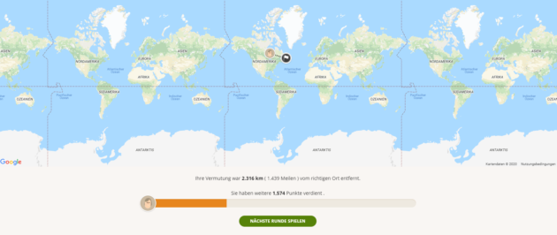 Geoguessr Lösung