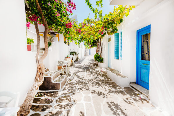 griechenland paros strasse