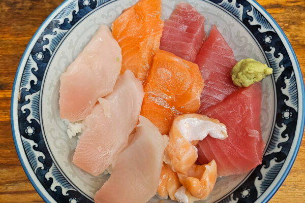 Japan Tokio Ueno Sashimi