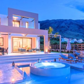 Krasse Luxus-Villa auf Kreta: 7 Tage im eigenen Ferienhaus mit Pool & Whirlpool ab 398€