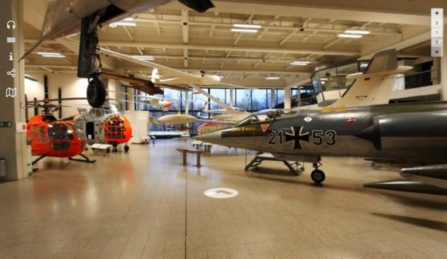 Deutsches Museum München virtueller Rundgang Luftfahrt