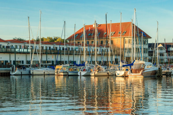 Deutschland Usedom Karlshagen Hafen
