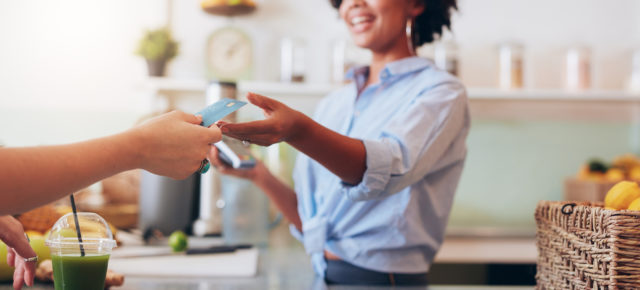 Einkaufen Kreditkarte