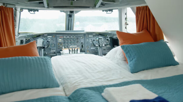 schweden stockholm jumbo stay hotel cockpit zimmer