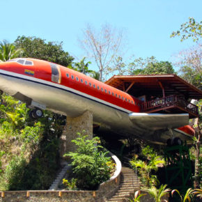Wie abgefahren! 8 Tage Costa Rica im Flugzeug-Ferienhaus ab 678€ p.P.