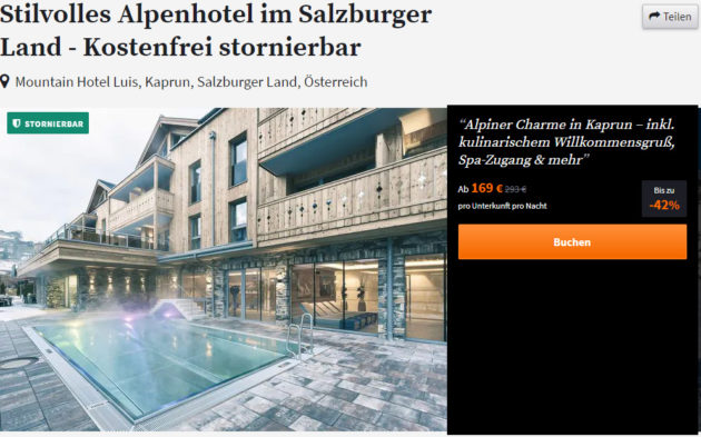 3 Tage Alpenhotel Österreich