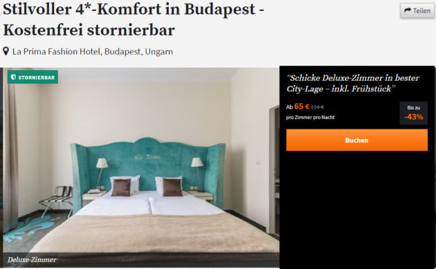 3 Tage Budapest Hotel