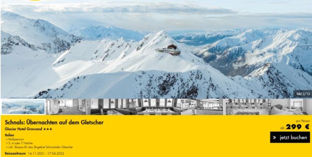 4 Tage Skihotel Südtirol