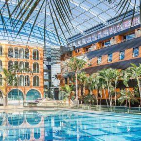 Erholung & Abenteuer in der Therme Erding: [ut f="duration"] Tage im TOP 4* Hotel DIREKT in der Therme inkl. täglichem Eintritt, Frühstück & Extras für [ut f="price"]€