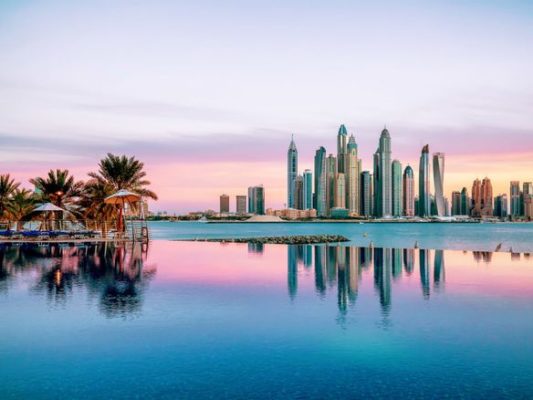 DUKES The Palm Dubai Skyline
