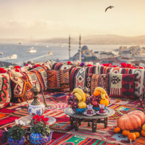 tuerkei istanbul panoramablick