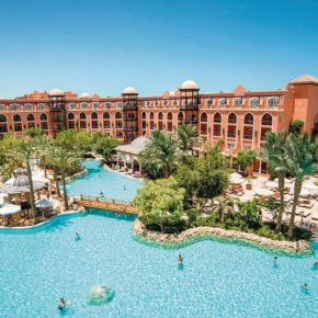 Nächsten Monat ins Grand Resort Hurghada: [ut f="duration"] Tage im [ut f="stars"]* Hotel am Strand mit [ut f="board"], Flug & Transfer für [ut f="price"]€