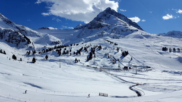 Österreich Kühtai Skigebiet
