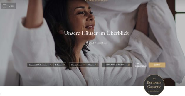 Travel Charme Hotels & Resorts Hotelsuche Online