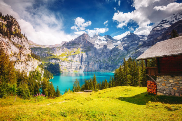 Schweiz Oeschinensee