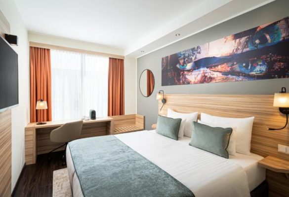 Hotelzimmer des Leonardo Boutique Hotel Linz City Center