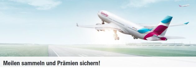 Eurowings Miles & More Programm Meilen sammeln und sparen