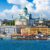 Altstadt Helsinkis vom Wasser