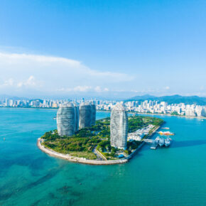 China Hainan Insel