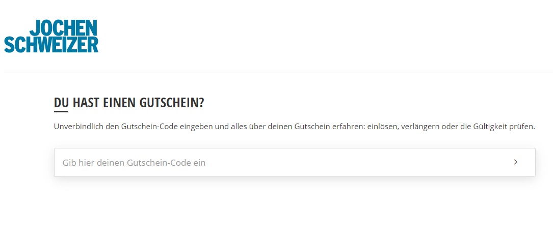 Jochen Schweizer Gutschein Einlösen Funktioniert Nicht 10€ Jochen Schweizer Gutschein & Rabattcodes | 2025