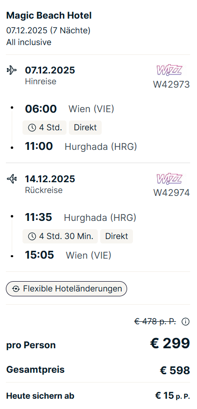 Ägypten Reise Angebot